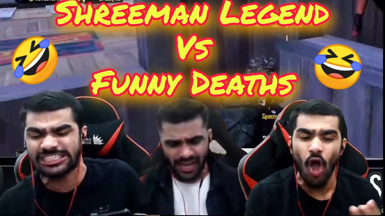 Shreeman Legend Vs Funny Deaths || Shreeman Legend Funny Moments || Pubg Mobile Funny Moments