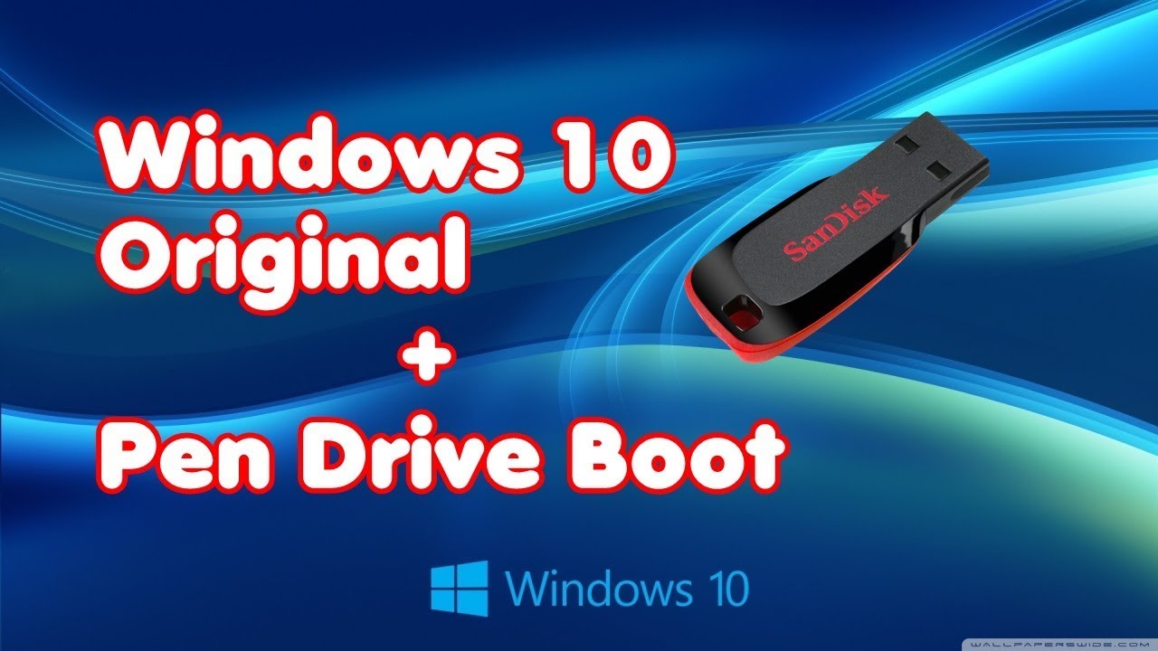 Como Instalar O Windows 10 Com Pen Drive