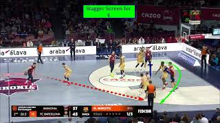 Bitci Baskonia Diamond Set Misderection Stagger Exit
