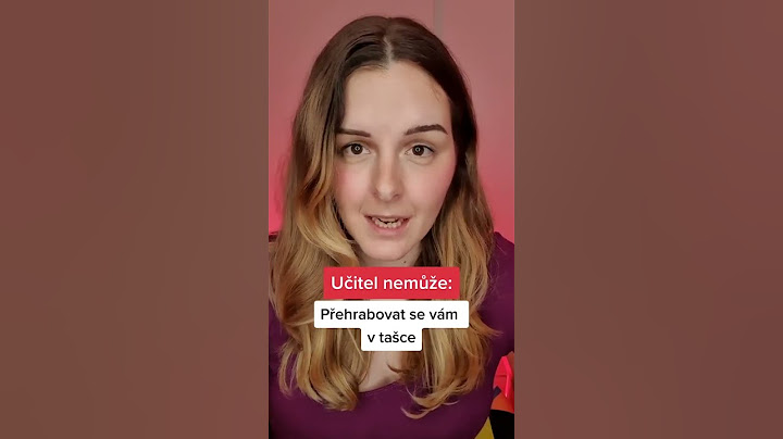 Zákaz smrkání, aneb co učitel nemůže