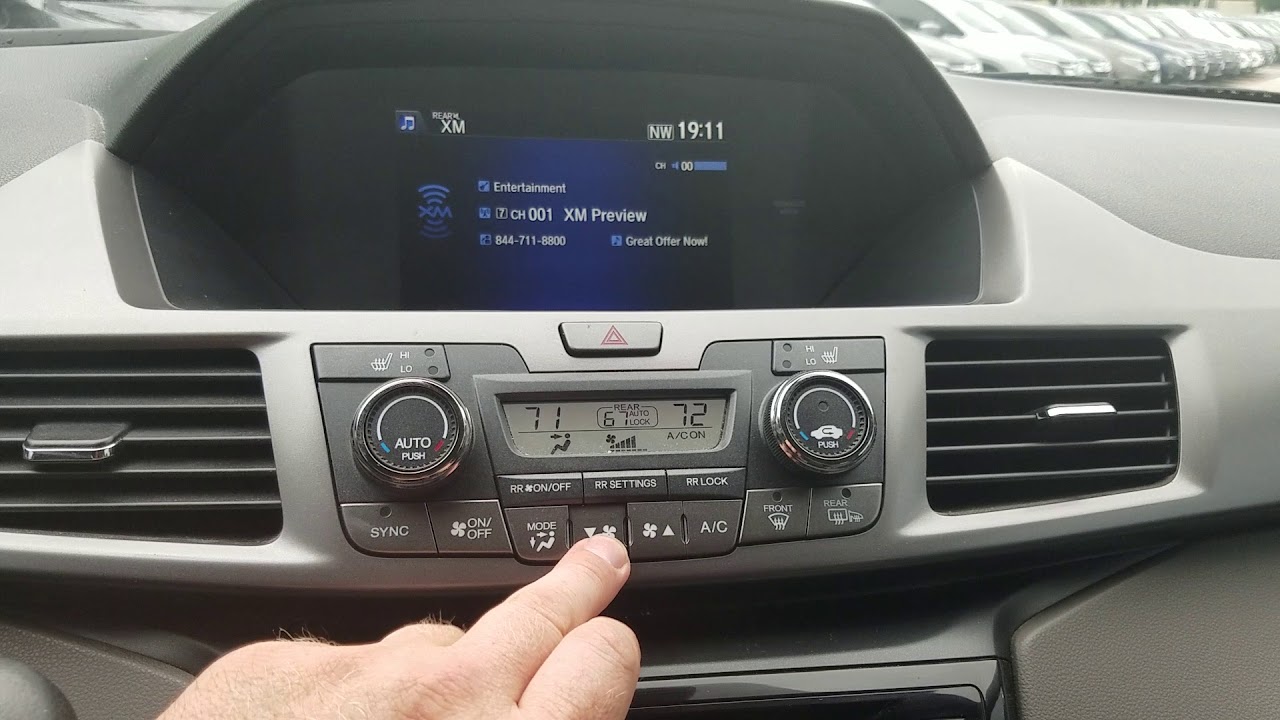 2015 Honda Odyssey EXL with Dvd player quick review - YouTube
