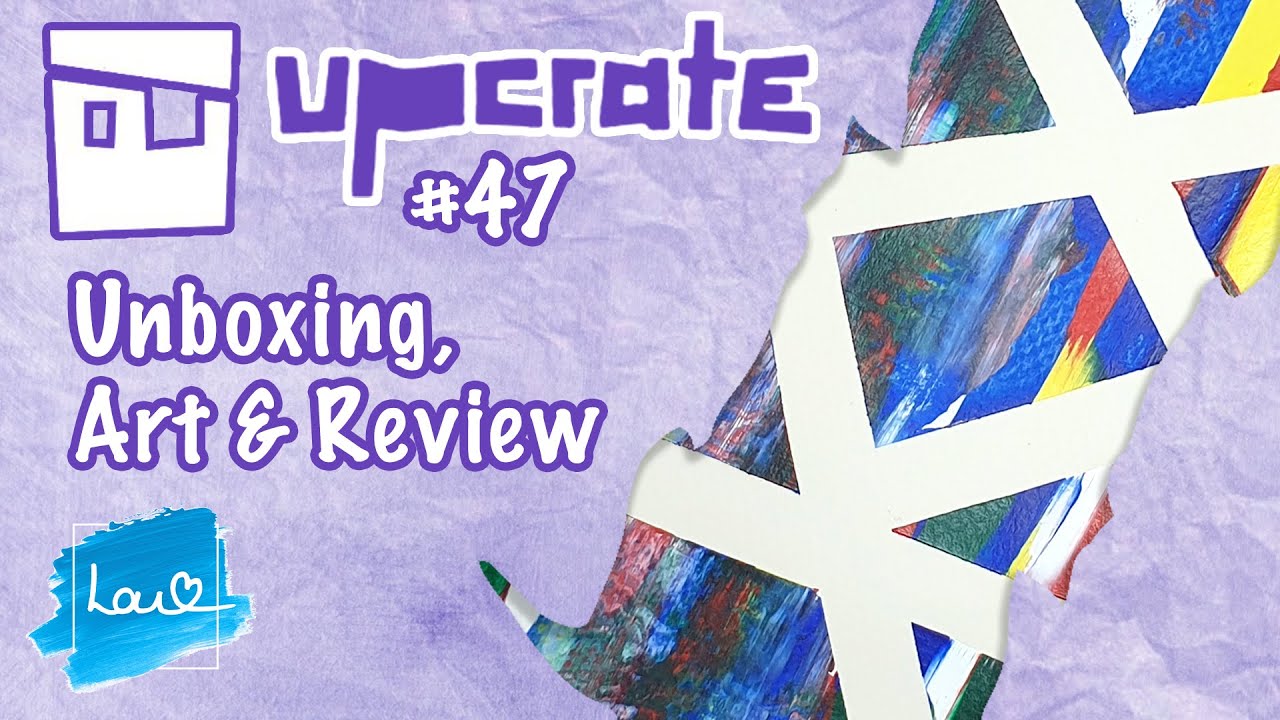 Upcrate #47 Unboxing & Art | Liquid Forms