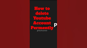 how to delete you tube channel permanently #chatgpt #tricks