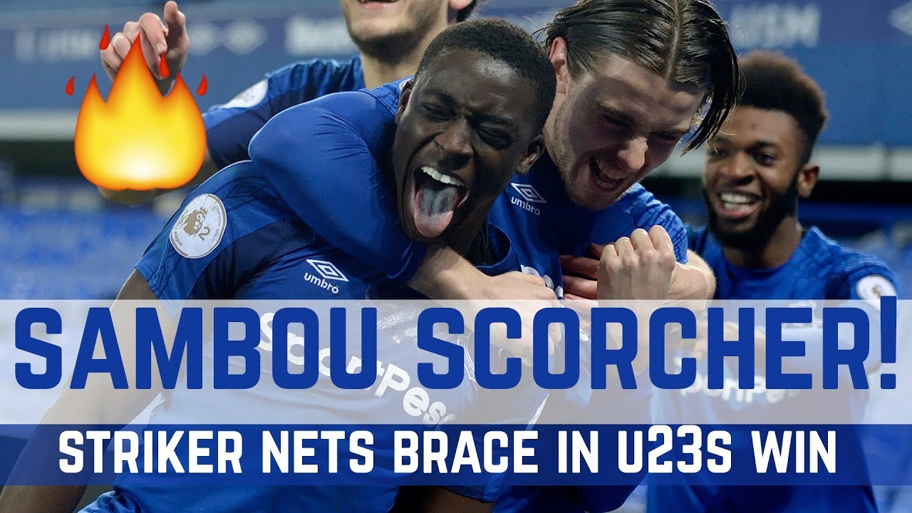 SAMBOU NETS SCORCHER IN UNDER-23S VICTORY 🔥 goodison park tour