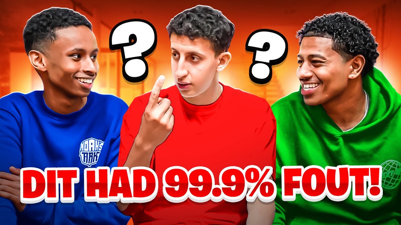 Raadsels Die Iedereen FOUT Heeft..🧩 ft. Kleine John & Ilias Vietto