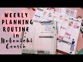 Hobonichi Cousin Weekly Planning Routine with Goal Tracking - Functional Minimal Planner System