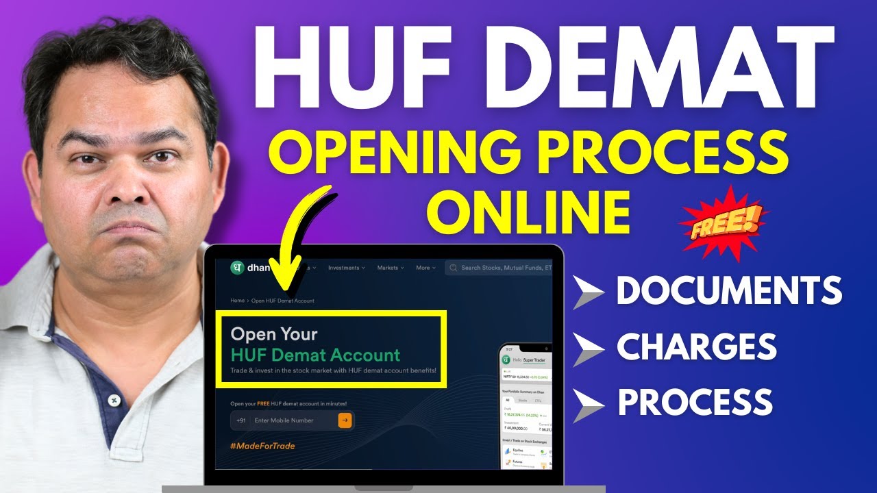 Huf Demat Account Requirements