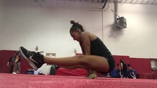 Straddle Hold- side view