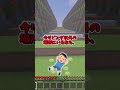 目と目があったら勝負だ！！53#マイクラ#マインクラフト#minecraft#shorts#テトリス#アスレチック#目と目があったら勝負だ