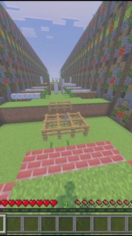 目と目があったら勝負だ!!53#マイクラ#マインクラフト#minecraft#shorts#テトリス#アスレチック#目と目があったら勝負だ