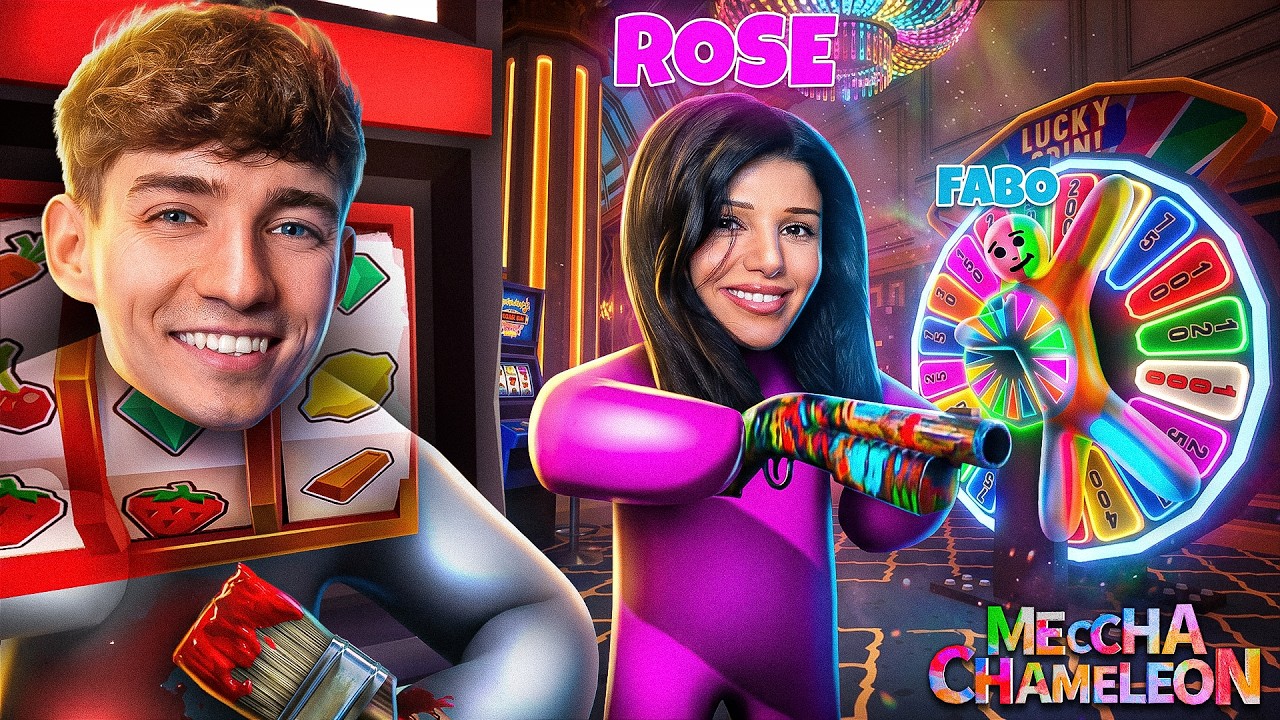 WIR VERSTECKEN uns im CASINO?!😂 | Meccha Chameleon