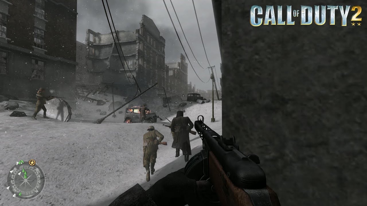Downtown Assault | Battle of Stalingrad : 13th Guards Rifle Division | COD 2 [1080p in 2024]