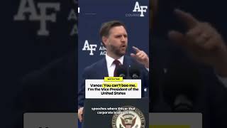 Vance was booed for his take on unregulated AI. But then said you can’t boo him because he’s the VP