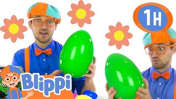 Learn Colors on a Magical Easter Egg Hunt! 🌈🐣 | Blippi | Educational Kids Videos | Moonbug Kids