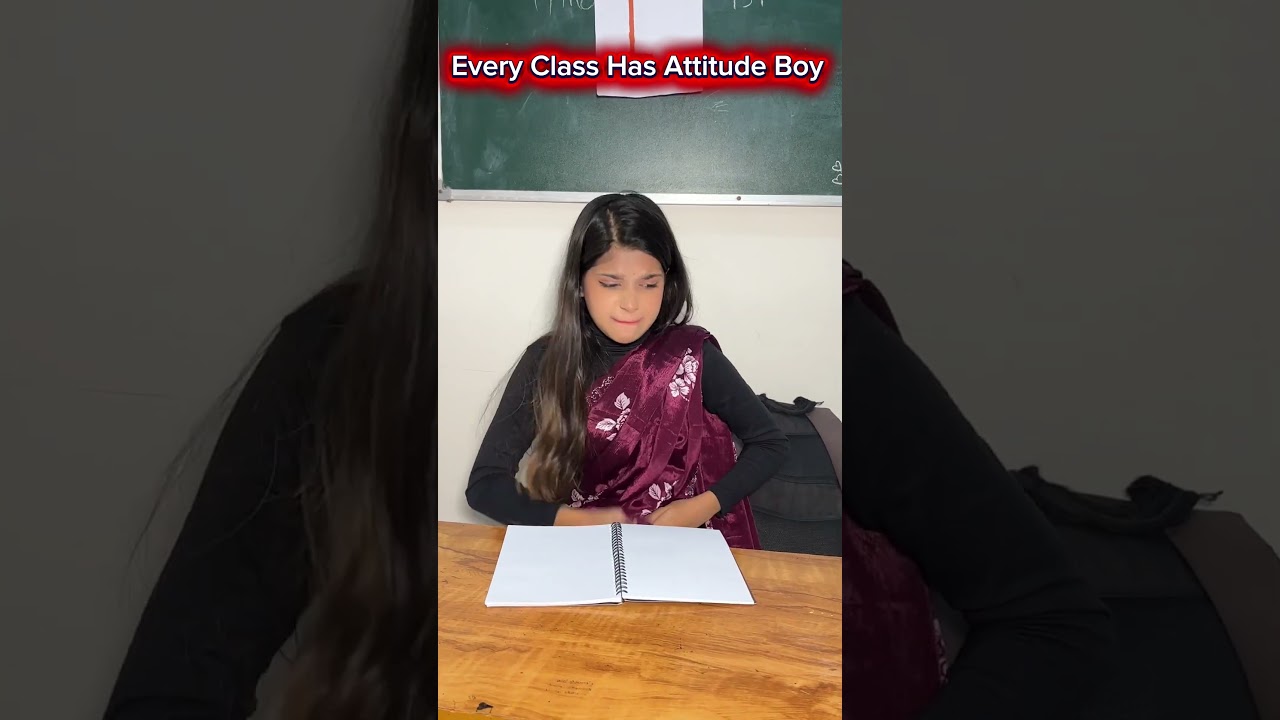 Every Class Has Attitude Boy😎🥵||#shorts #attitude #schoollife