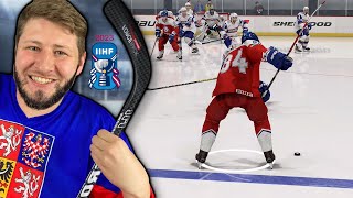 ČESKO:NORSKO, ale pálím tvrdě od modré čáry za obránce! [NHL 23]