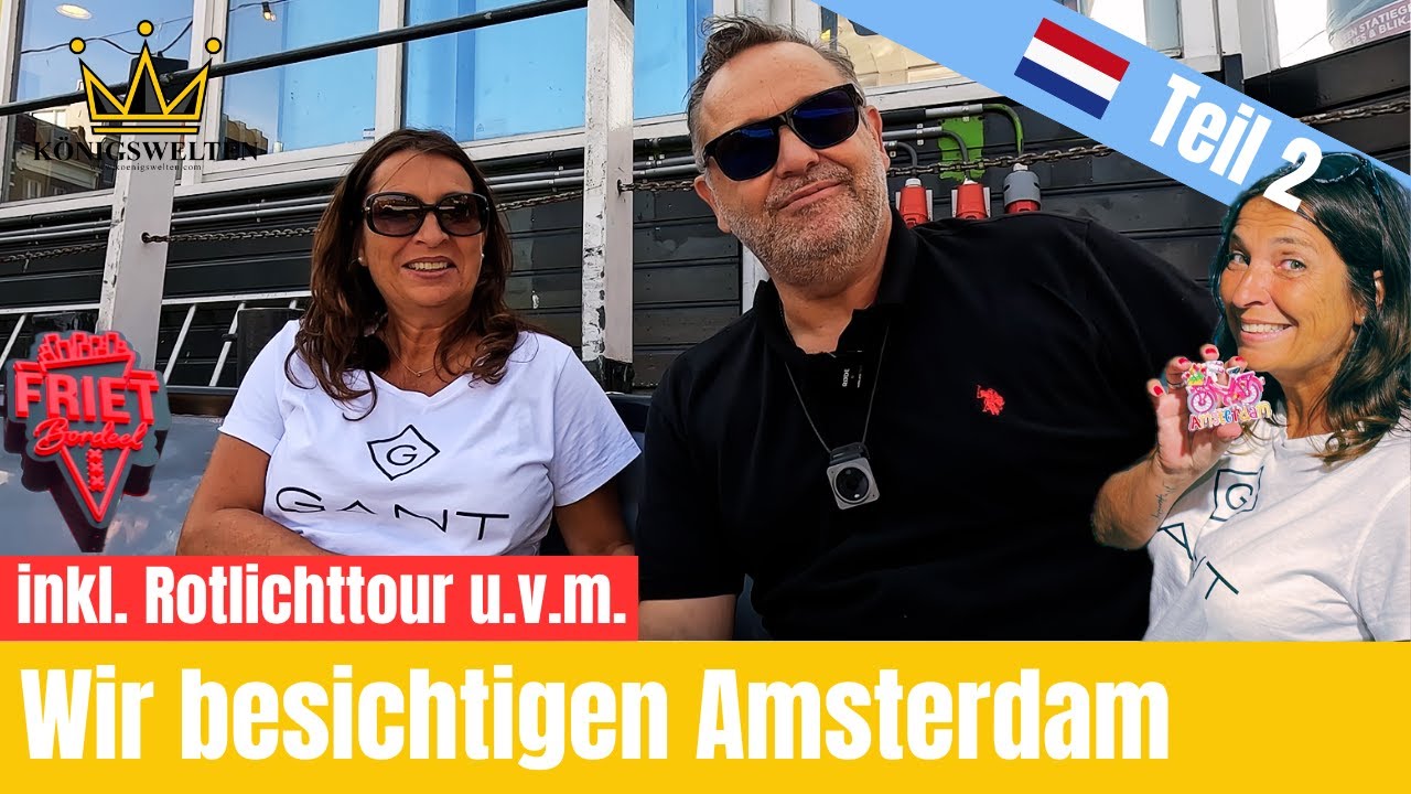 Amsterdam mit dem Wohnmobil | Stadttour | Rotlichtviertel | fast Fahrräder verloren | typisch wir  😍