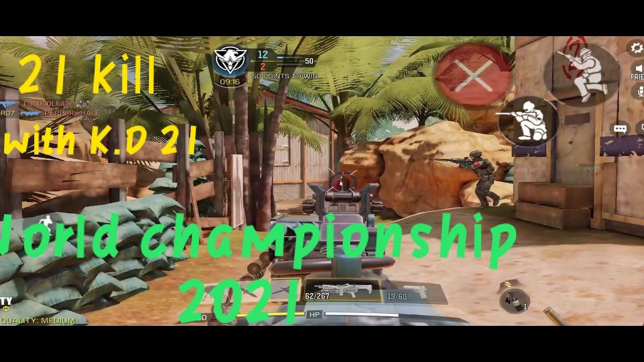 First Match World championship of Call of duty Mobile 