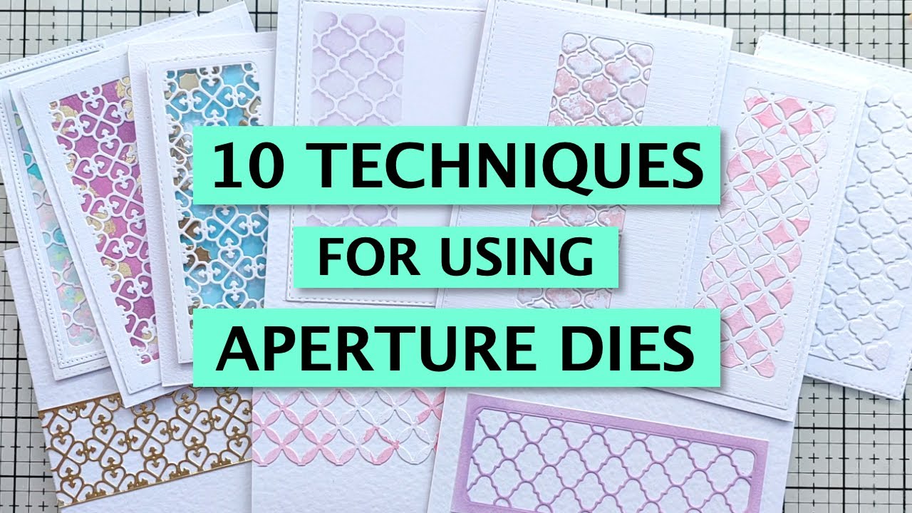 Мои 10 самых ЗАХВАТЫВАЮЩИХ техник работы с трафаретами для вырезания отверстий! Плюс 10 простых и...