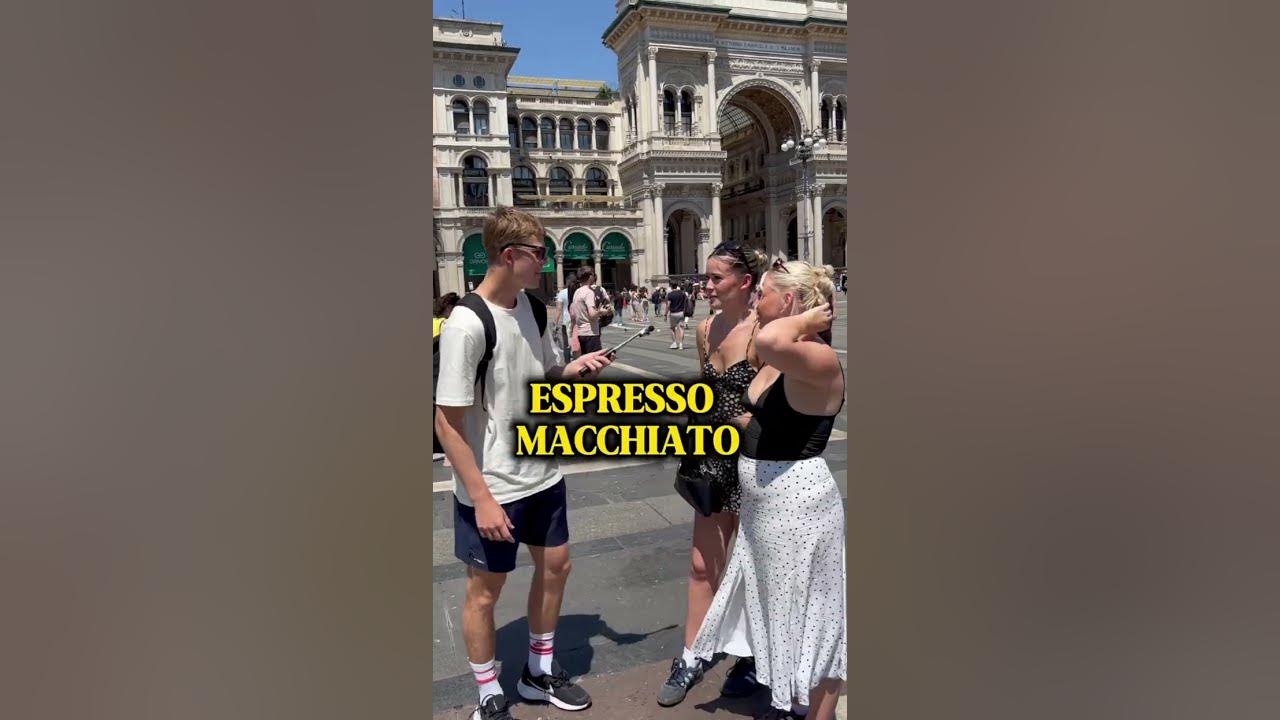 Do they know the song ,,Espresso Macchiatto"?. #interview #italy #eurovision #viral #funny