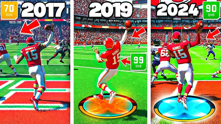 Throwing a 99 Yard Touchdown with Patrick Mahomes ...