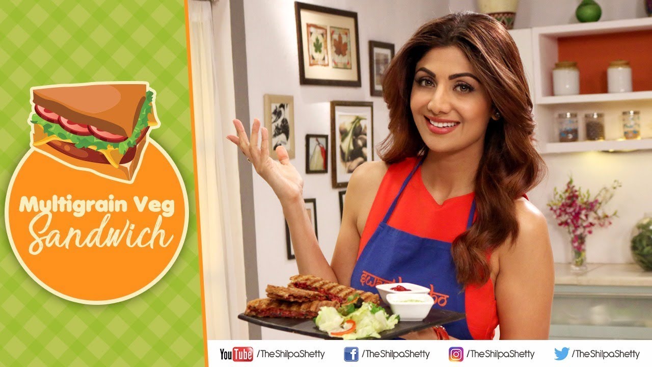 Multi-grain Veg Sandwich | Shilpa Shetty Kundra | Healthy Recipes | The Art Of Loving Food