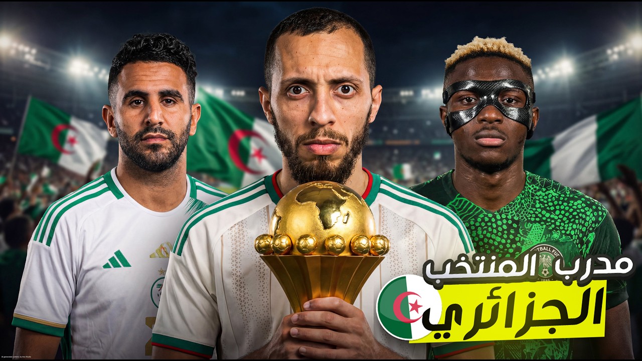 المنتخب الجزائري ضد نيجيريا في كاس امم إفريقيا 2025 efootball