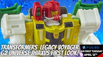 Transformers Legacy Voyager G2 Universe Jhiaxus  Figure First Look! Hasbro Pulse Fan First Tuesday