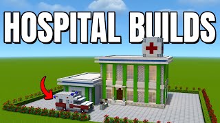TOP 15+ Hospital Build Hacks and Ideas in Minecraft!