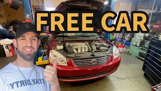 2006 Kia Optima Clutch Replacement: Left for Scrap Because it cost too much.