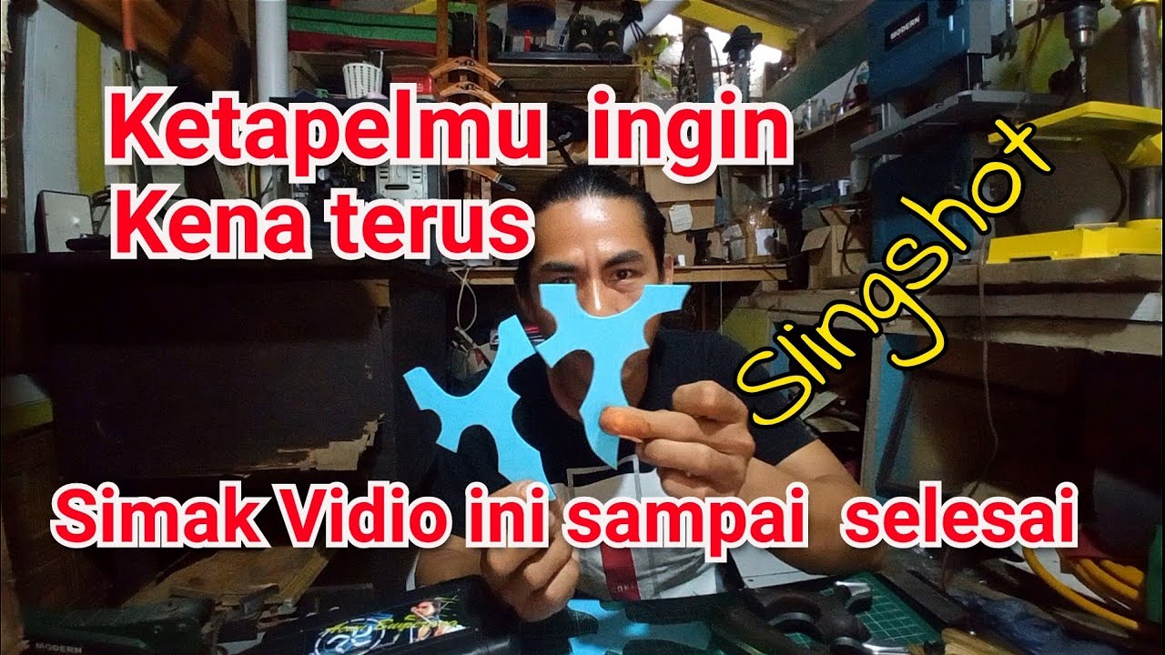 Merubah Desain Ketapel Agar Bisa Kena Terus | Tips & Trick Ketapel Agar Akurat