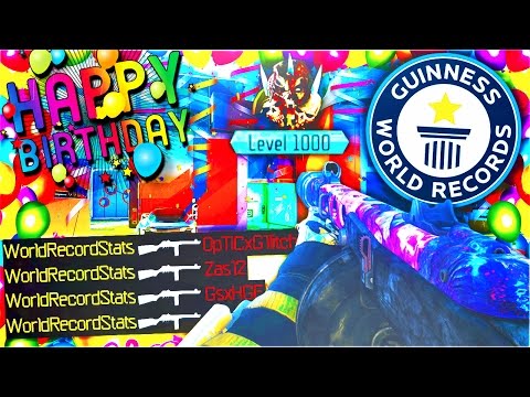 BLACK OPS 3 WORLDS HIGHEST STATS! - BEST K/D & W/L STATS IN BO3 MULTIPLAYER! (LIT BIRTHDAY STREAM)