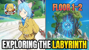 Exploring the Labyrinth | Floor 1 and 2 【Ni no Kuni: Cross Worlds】