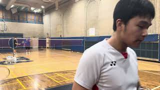 Pitt Badminton MD vs XD