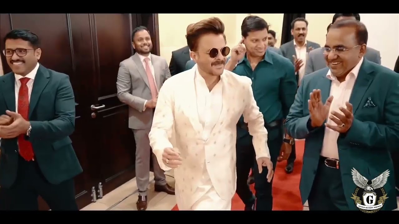 Anil Kapoor at the Malabar Gold And Diamonds inauguration ceremony in Muscat, Oman.