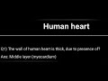 Question and answare about heart | Heart question answare |#neet