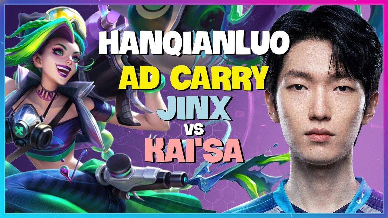 HanQianLuo Jinx : Kẻ Này Đang HỦY DIỆT Thách Đấu Với Kiting Ở Tầm Khác - Vietsub