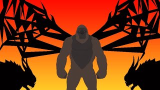 Monsterverse Season 2 EP 7 O Reino de Kong / the Kingdom Kong Animação Stick Nodes