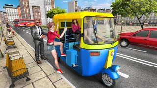 Modern Tuk Tuk Auto Rickshaw – Free Driving Games #1 - City Driver - Android GamePlay screenshot 3