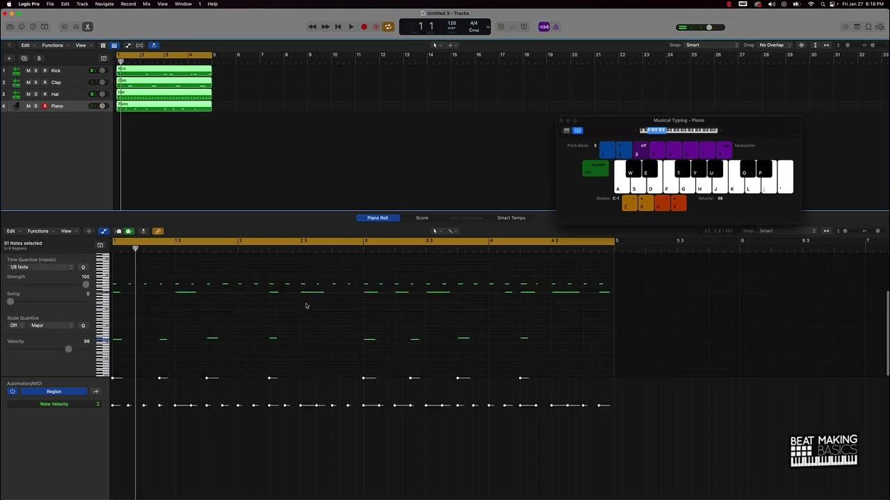 How To Quantize Your Beats In Logic Pro X (2023 Edition) YouTube