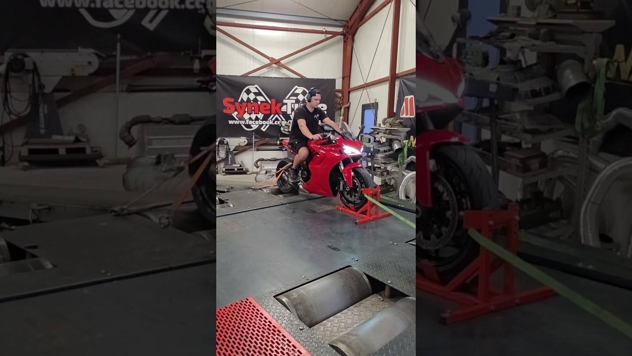 Ducati Supersport 950 dyno test 