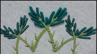 Simple Needle Work Flower for Beginners:Easy and Beautiful Embroidery Designs with  Super StitchLeaf
