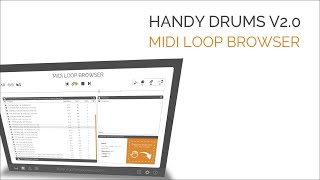 Handy Drums v2.0 Feature:  MIDI Loop Browser screenshot 3
