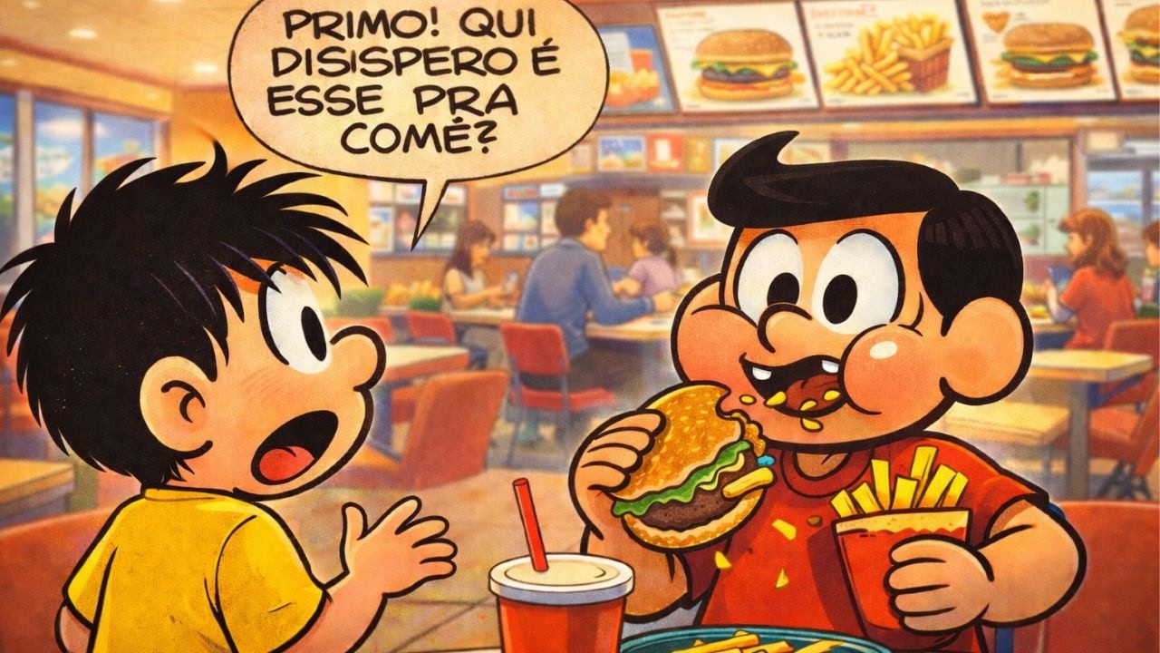 QUE PRESSA DANADA, PRIMO!