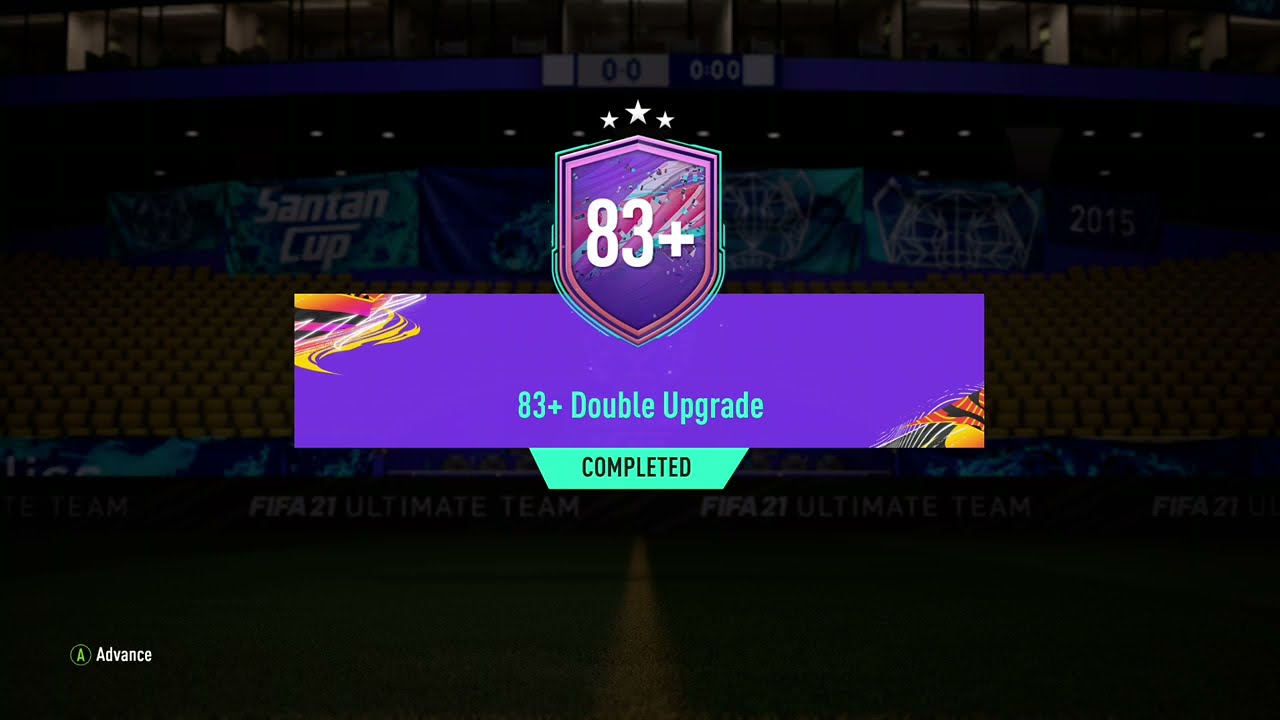 NEW 83 DOUBLE UPGRADE IN FIFA 21 ULTIMATE