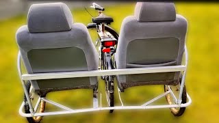 Wow DIY 4 Wheel E-Bike Awesome Idea