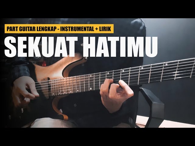 SEKUAT HATIMU - Last Child (Guitar Cover) Instrumental HQ Audio + Lirik | Lagu untuk mamah 🥲 class=