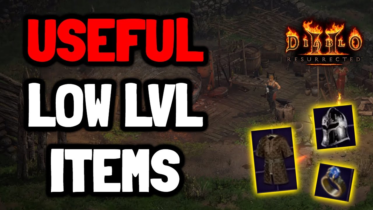 Expensive and rare low level items in Diablo 2 - YouTube