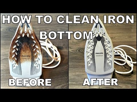 How To Clean Iron Bottom - EASY