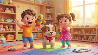 Sunshine Friends Song 🌞 | Fun Sing-Along for Kids | Nursery Rhyme